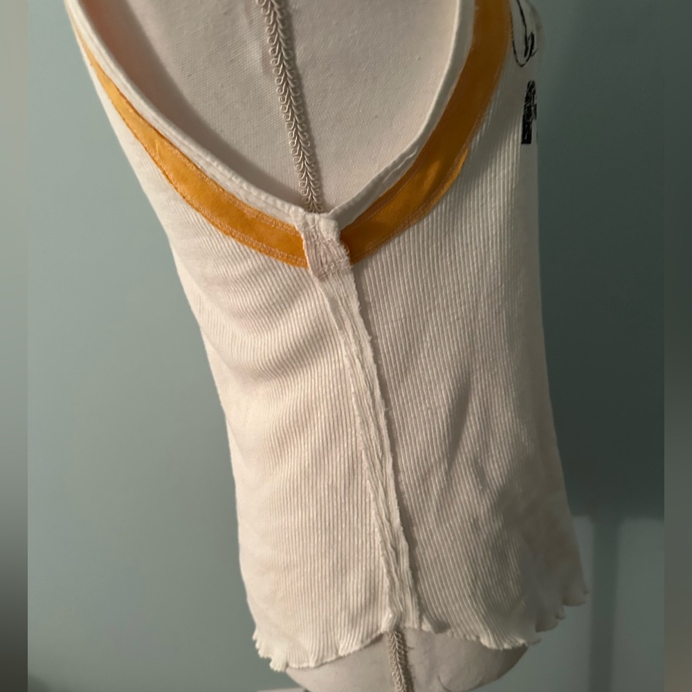 Free People Mini Moto Tank L NWT white - Picture 7 of 11